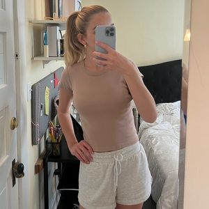 John Galt Mauve t shirt.